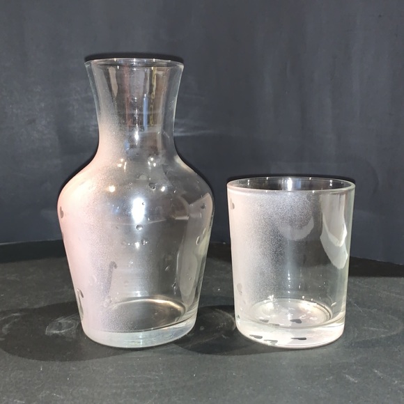 Tumble Up Bedside Water Carafe Cup Set, 2 pieces - Picture 3 of 5